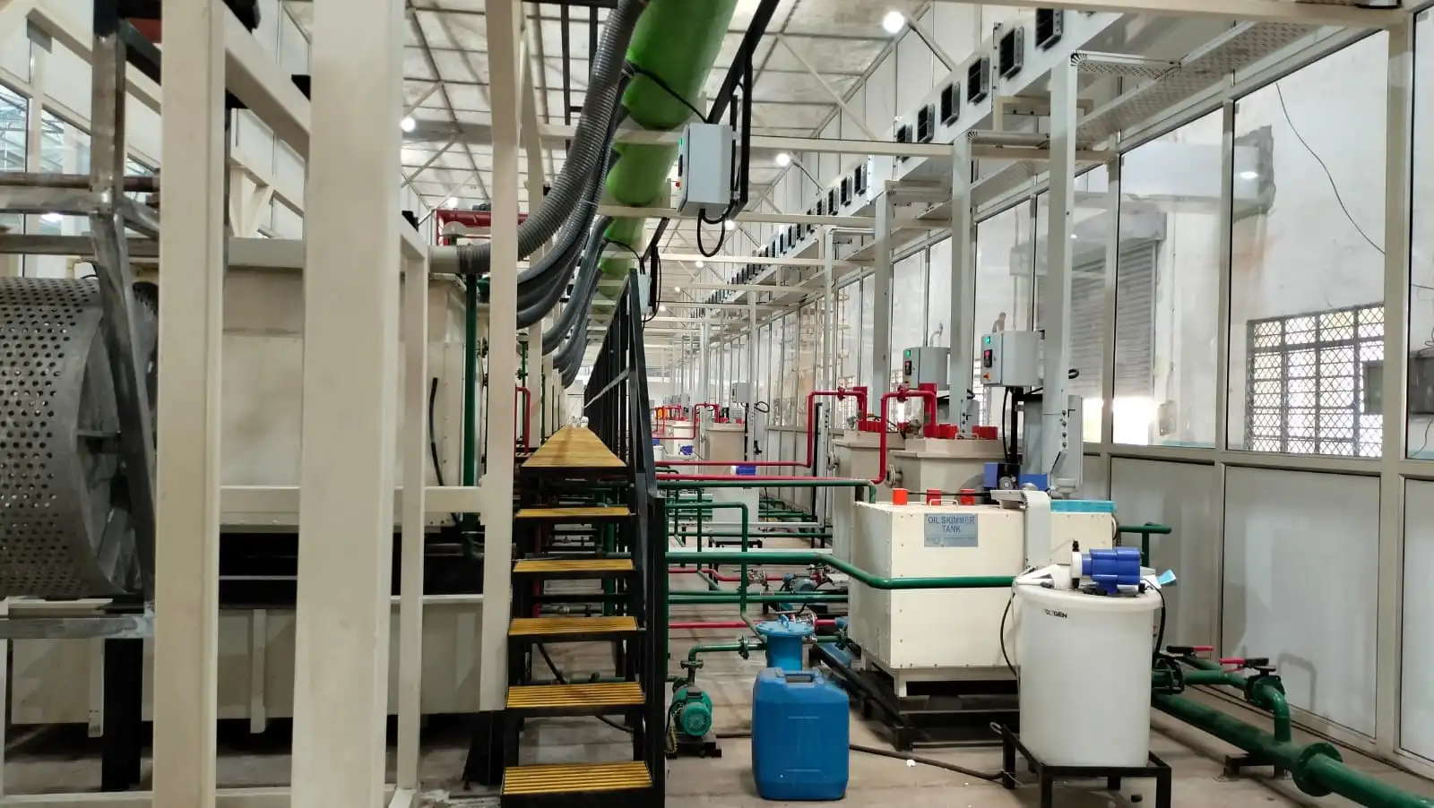 Industrial coating equipment